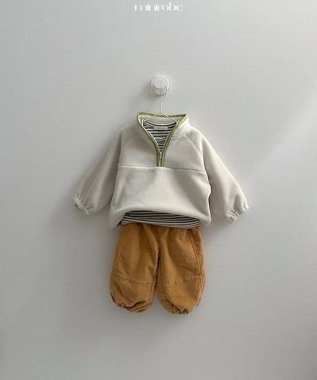 【minirobe】Winter peach jogger pants