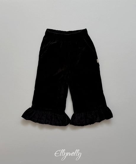 【ellymolly】Holic Fleece Frill Pants