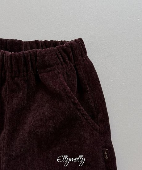 【ellymolly】Holic Fleece Frill Pants