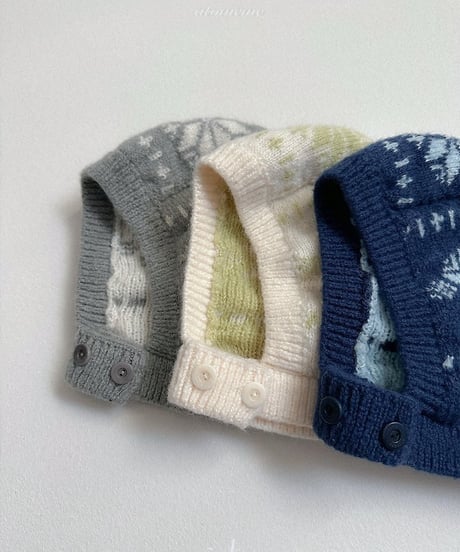 【atomeme】Marron Snowflake Hat