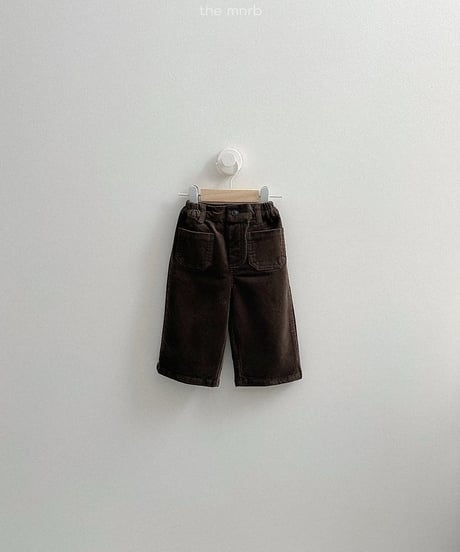 【minirobe】Kiko pocket pants