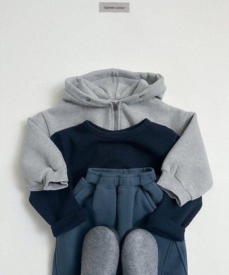 【digreen】Caramel Hood Zip-Up