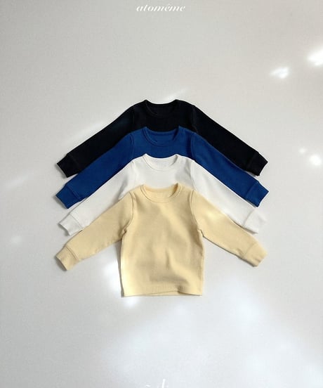 【atomeme】Cream T-shirt