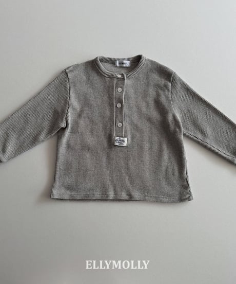【ellymolly】Maple-Hen-Neck-T-shirt