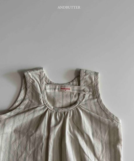 【andbutter】Natural button T