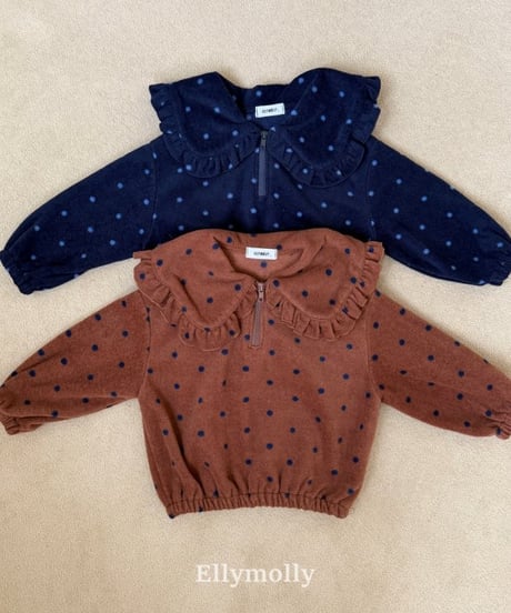 【ellymolly】Dot Sailor Sweatshirt