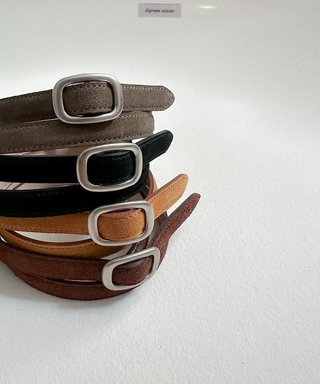【digreen】Suede Belt