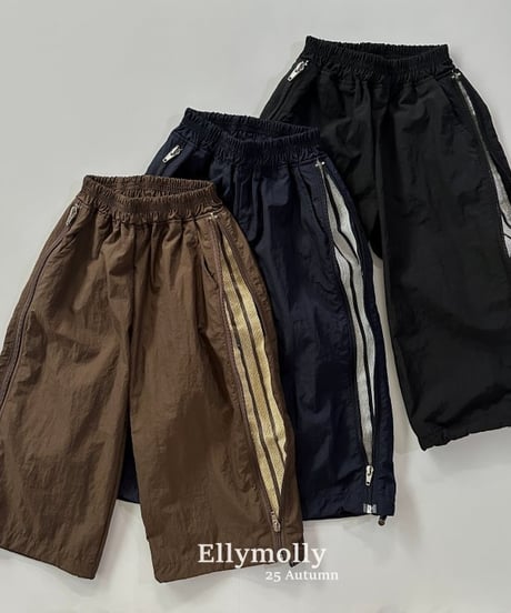 【ellymolly】Bling Hidden Zipper Pants