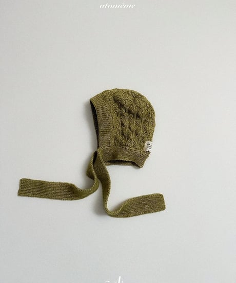 【atomeme】Knit Muffler Bonnet