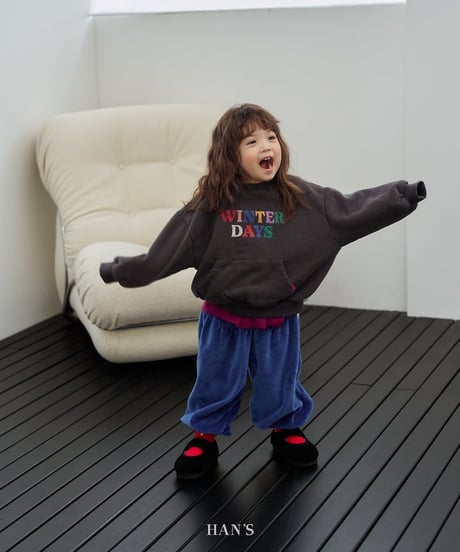 【hans】Tok Tok Velour Pants