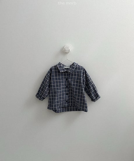 【minirobe】Lia Check Shirt