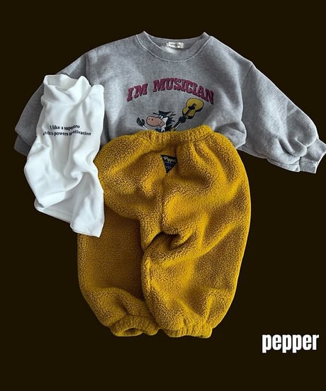 【pepper】Musician Sweatshirt