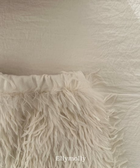 【ellymolly】Snow Puff Skirt