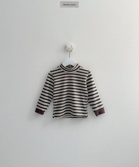 【digreen】Mix Turtle-neck Tee