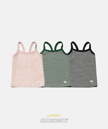 【jejeunosity】stripe leo cami
