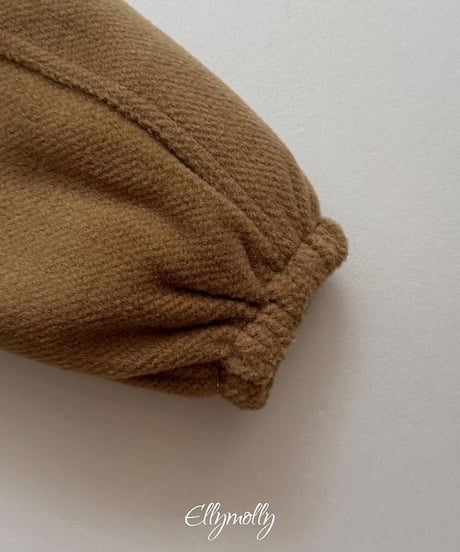 【ellymolly】Soft Wool Coat