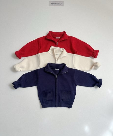 【digreen】Roel Knit Zip-Up