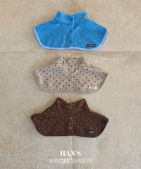 【hans】Fleece Dot Warmer