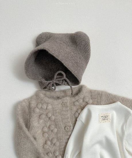 【atomeme】Bear Bonnet