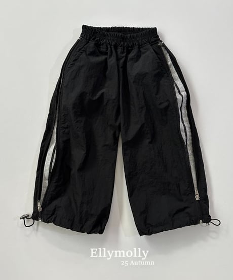【ellymolly】Bling Hidden Zipper Pants
