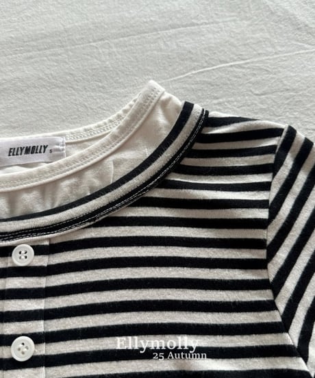 【ellymolly】Pepe Layered T-Shirt
