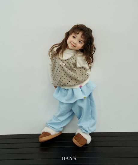【hans】Daily Fleece Turtleneck Tee