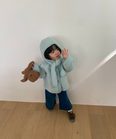 【pepper】Poodle Muffler Hat