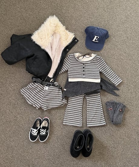 【ellymolly】Big Collar Shearling Jacket
