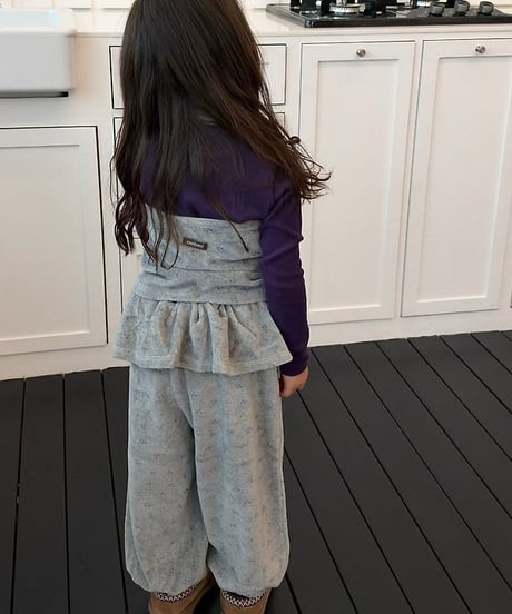 【cantuccistudio】Lavender Skirt Pants (Velour)