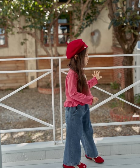 【momoann】Wool Denim Pants