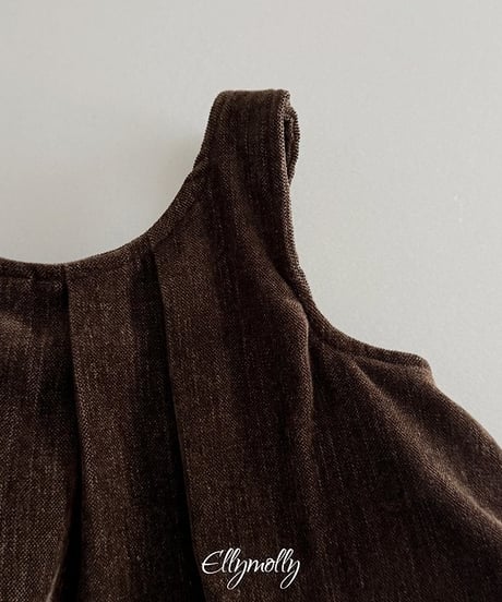 【ellymolly】Walking Velvet Dress