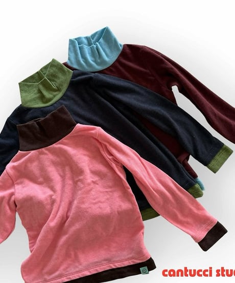 【cantuccistudio】Tok Tok Turtleneck Tee