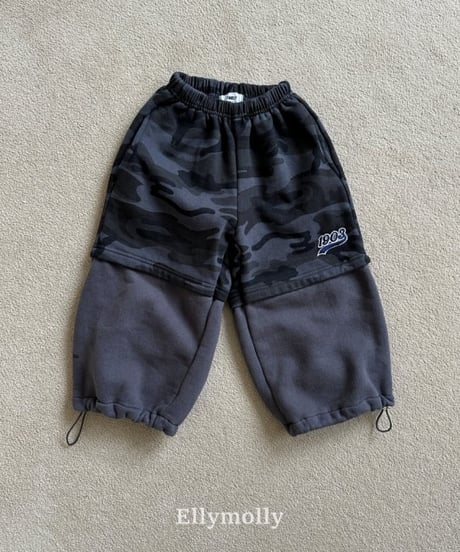 【ellymolly】Soft Camo Pants