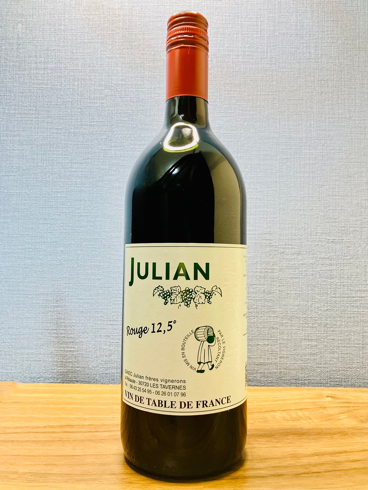 再入荷‼️[0290] ルージュ 12.5% (1000ml) 2024 / ルイ・ジュリアン
