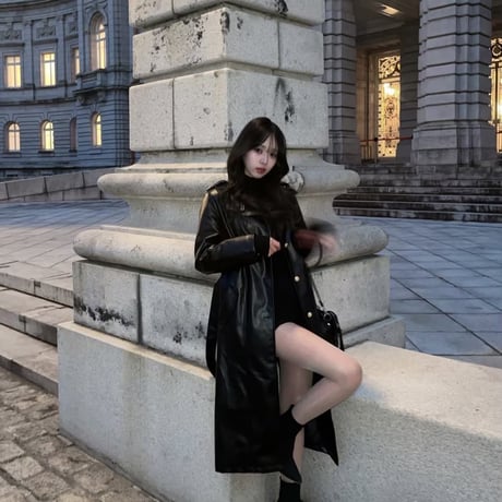 luxuryロングコート2色