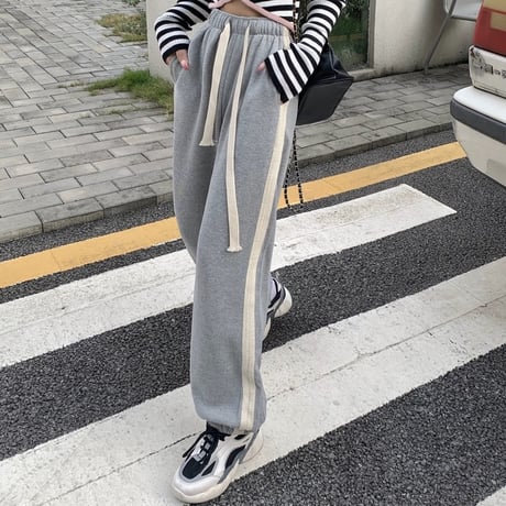 ラフスウェットパンツ 4色