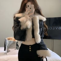 もふdenim ジャケット