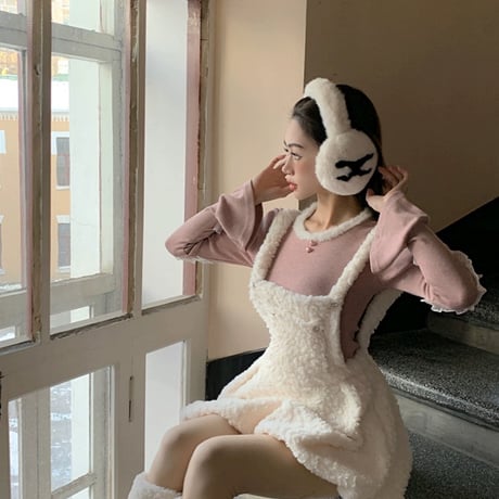 白うさぎジャンスカ
