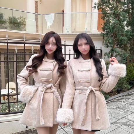 ●ミニワンピ風coat2色