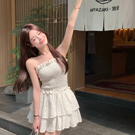 ベアミニワンピ 2色