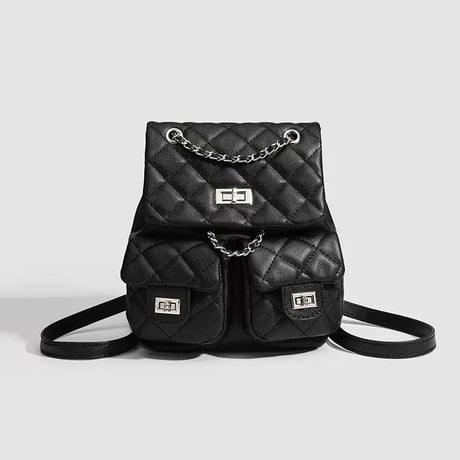 キルティングバックパック2色 沖コレ着用アイテム