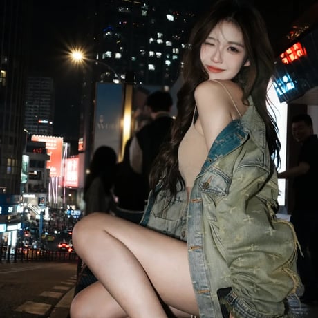 可愛すぎ?! クロスdenimセットアップ