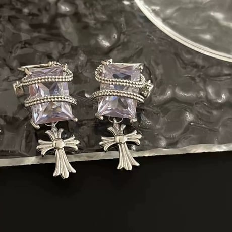 Cross925ピアス