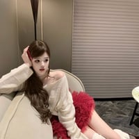 レッドフリルスカート