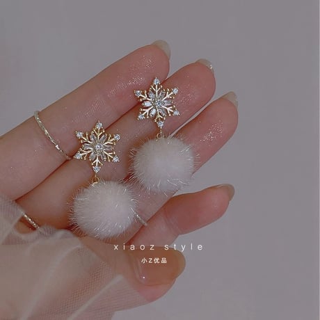学生ランウェイ・古澤りさ様着用★ ウィンターピアス