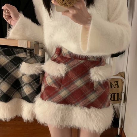⚫︎裾far スカート 2色