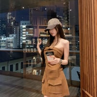 残り僅かdenimstrapless OP