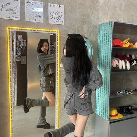 デニムセットアップ