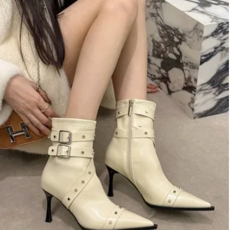 belt ショートブーツ　3色
