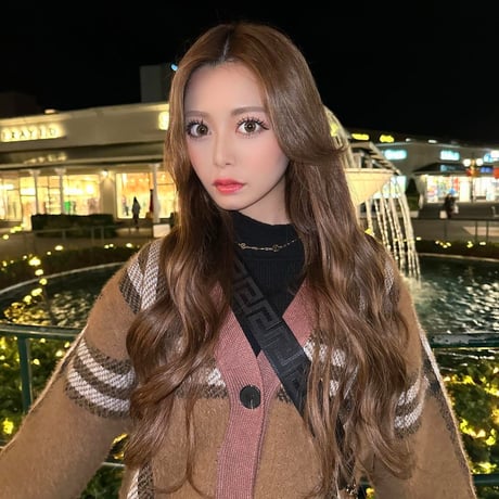 ⚫︎brown check cardigan